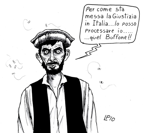 il Talebano von paolo lombardi Politik Cartoon TOONPOOL