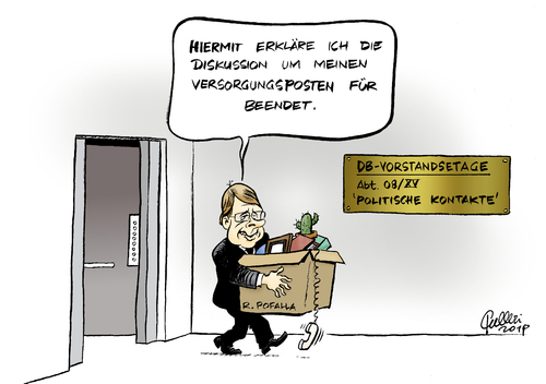Durchsage von Paolo Calleri Politik Cartoon TOONPOOL