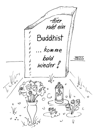 Buddhist Von Besscartoon Philosophie Cartoon Toonpool