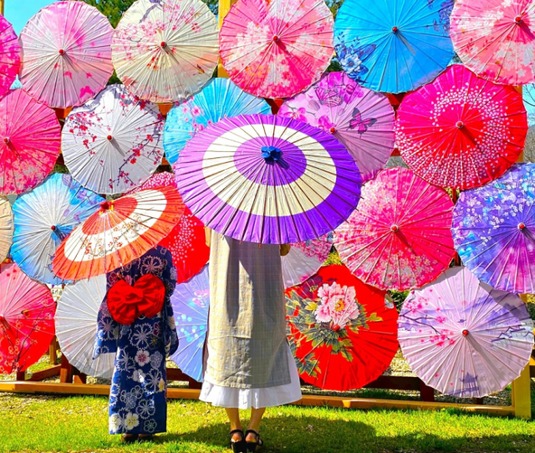 300本の和傘が彩る幻想空間が登場 関ヶ原で平和を願うアートイベント いこーよとりっぷ
