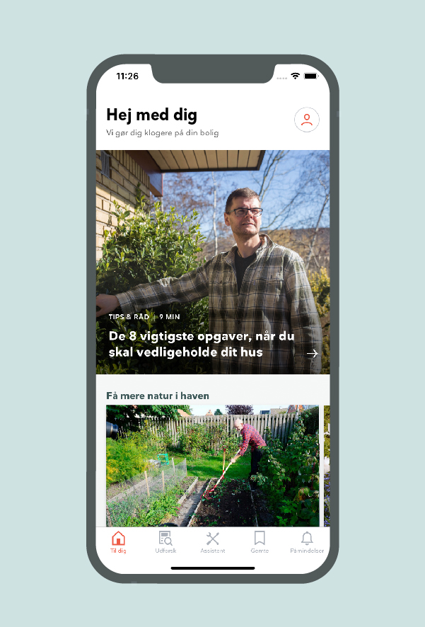 Bolius app guiden til din bolig og have Skræddersyet hjælp til dig