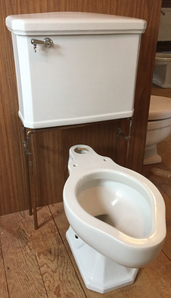 antique vintage toilet