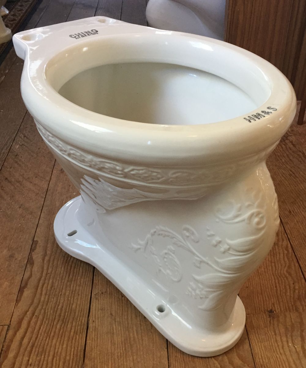 antique vintage toilet