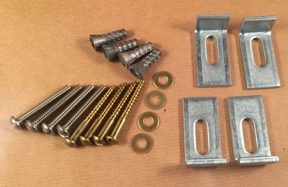 Special Clamps for Undermount Basin Sinks DEA Bathroom Machineries