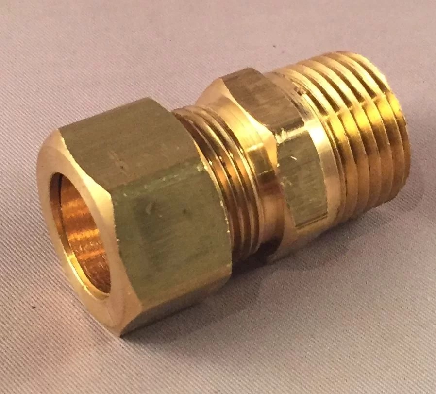 5/8″ OD Compression Male Pipe Adapter DEA Bathroom Machineries