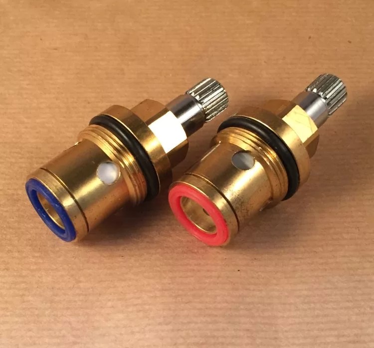 Clawfoot Tub Faucet Replacement Parts Sign of the Crab Ceramic Cartridge Set for Clawfoot Tub Valves DEA