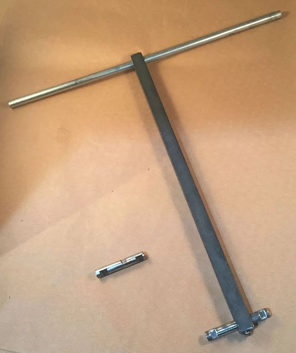 Drain Tool for Crane Securo Drains and 1930’s through 1960’s Standard