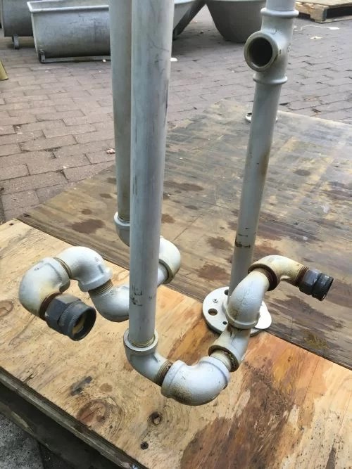 “Ribcage” Shower Prop Rental DEA Bathroom Machineries