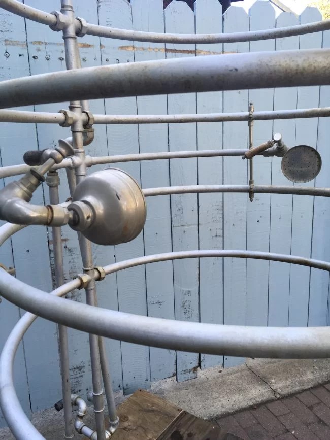 “Ribcage” Shower Prop Rental DEA Bathroom Machineries