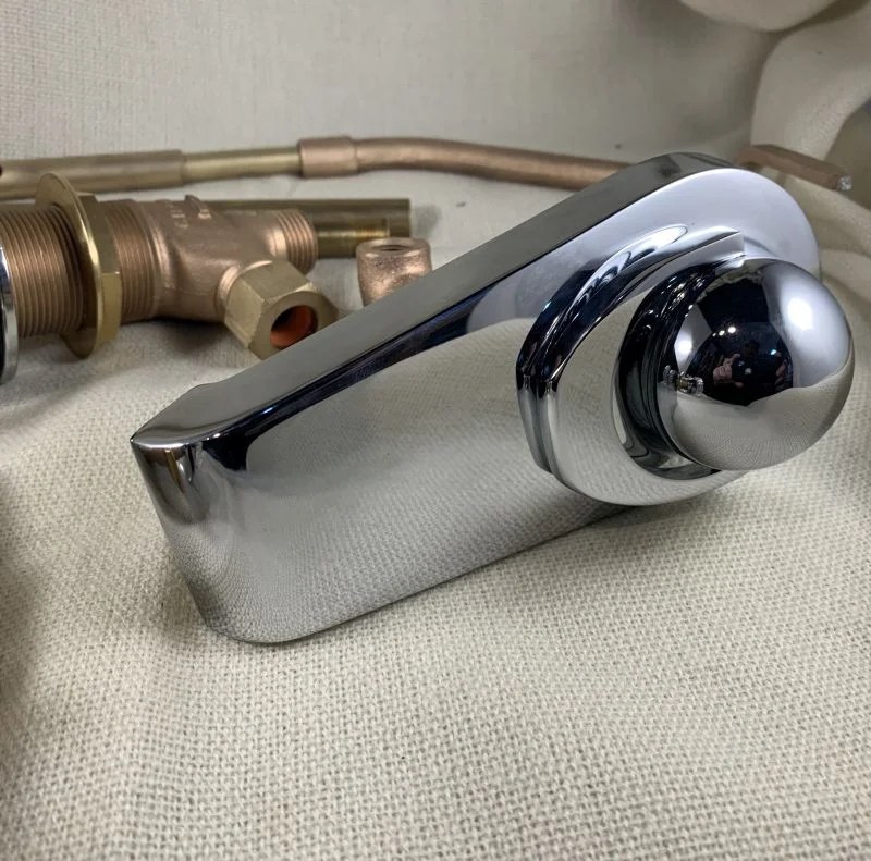 Restored Crane Criterion Faucet and Drain, Complete DEA Bathroom