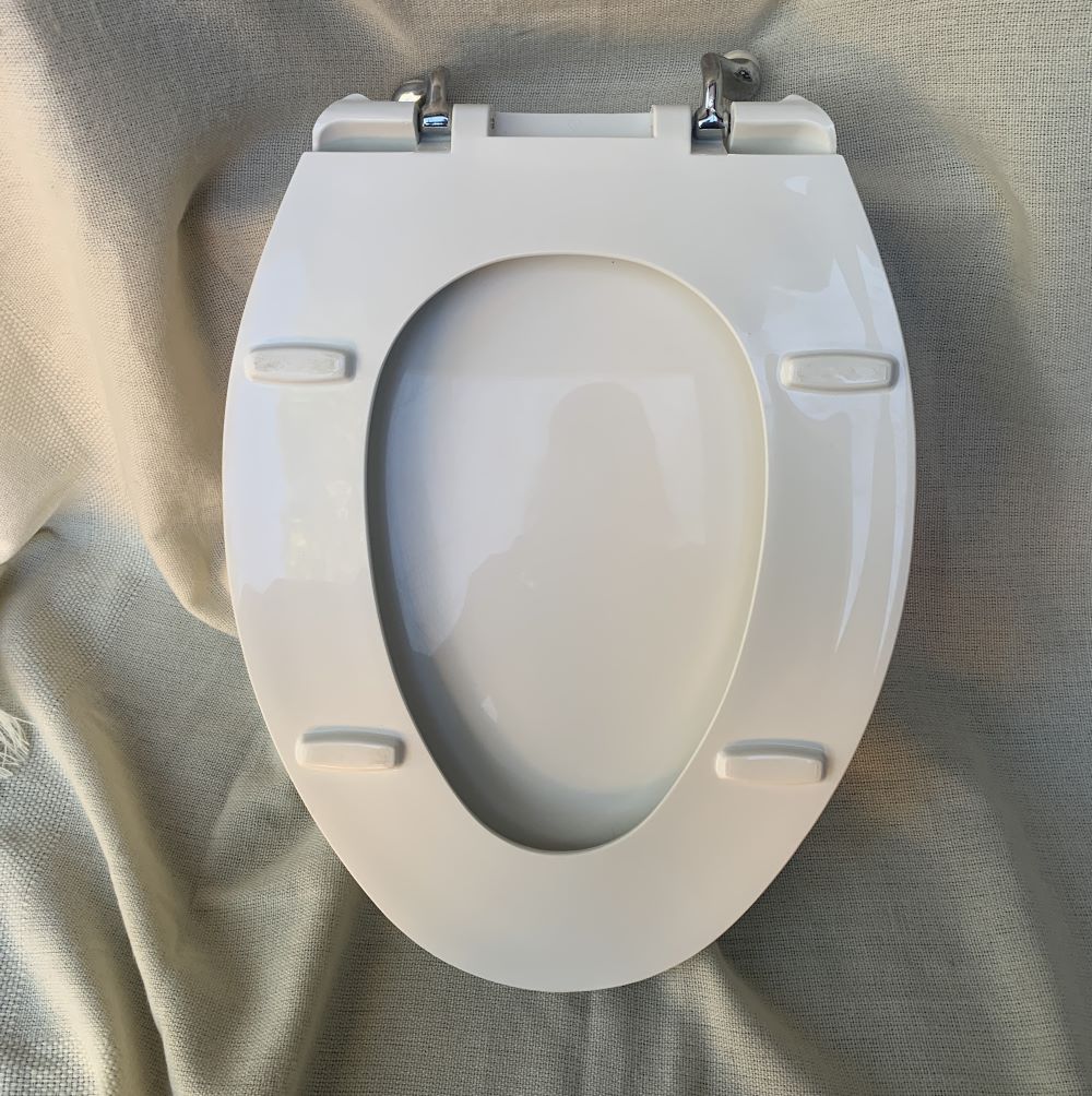 Case Elongated 4100 Toilet Seat 7.5″ Hinge DEA Bathroom Machineries