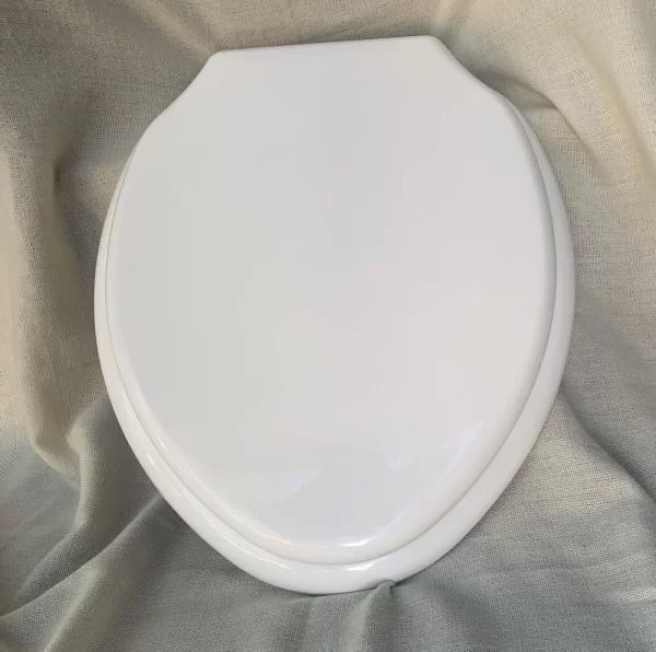 Case Elongated 4100 Toilet Seat 7″ Hinge by Olsonite DEA Bathroom