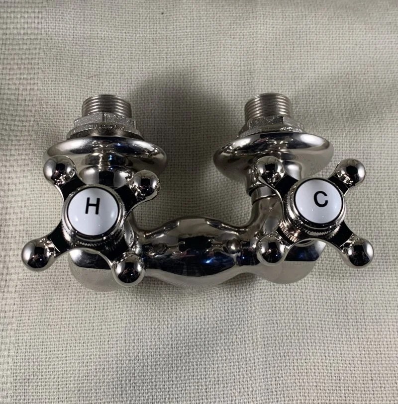 Vintage Restored Clawfoot Tub Valve DEA Bathroom Machineries