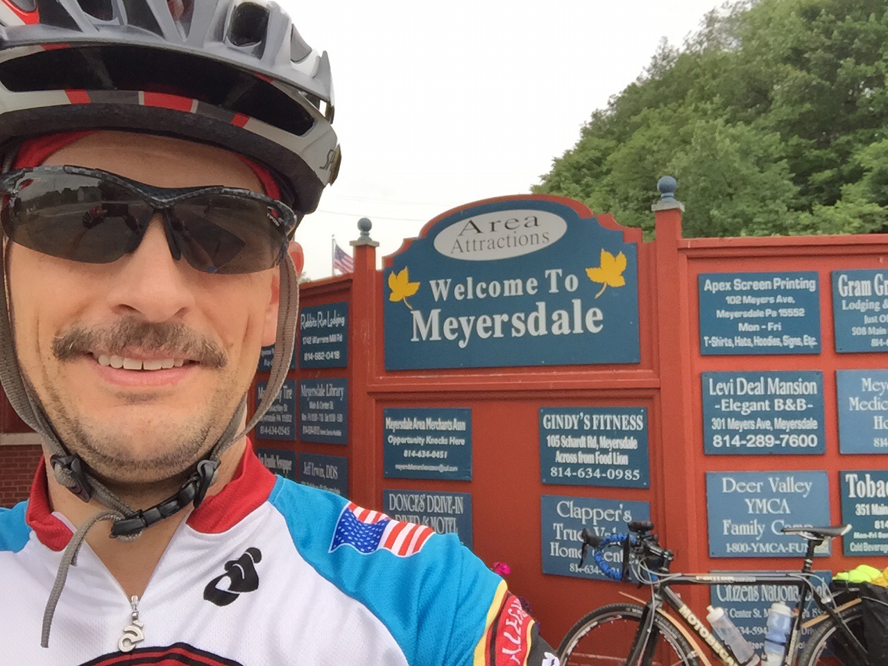 Day 3 Rockwood PA to Cumberland MD 46 miles Deacon Matt's Blog