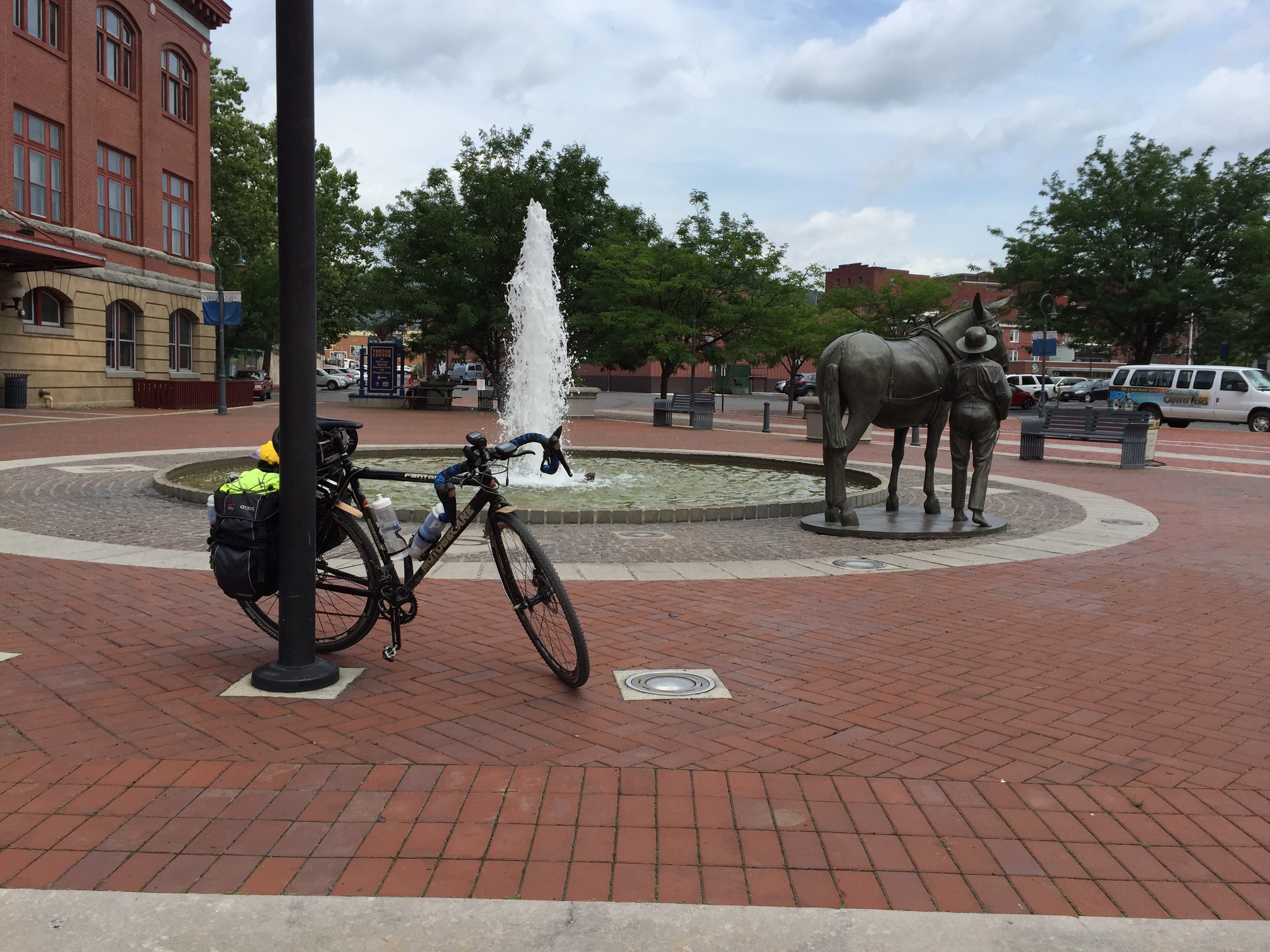 Day 3 Rockwood PA to Cumberland MD 46 miles Deacon Matt's Blog