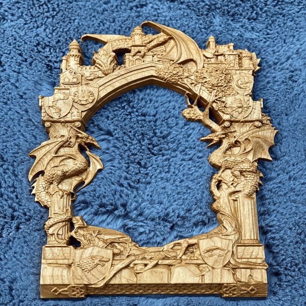Dragons GOT picture frame