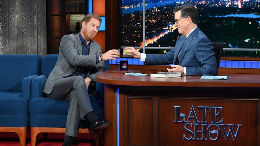 Prince Harry Gets Record ‘The Late Show With Stephen Colbert' Audience