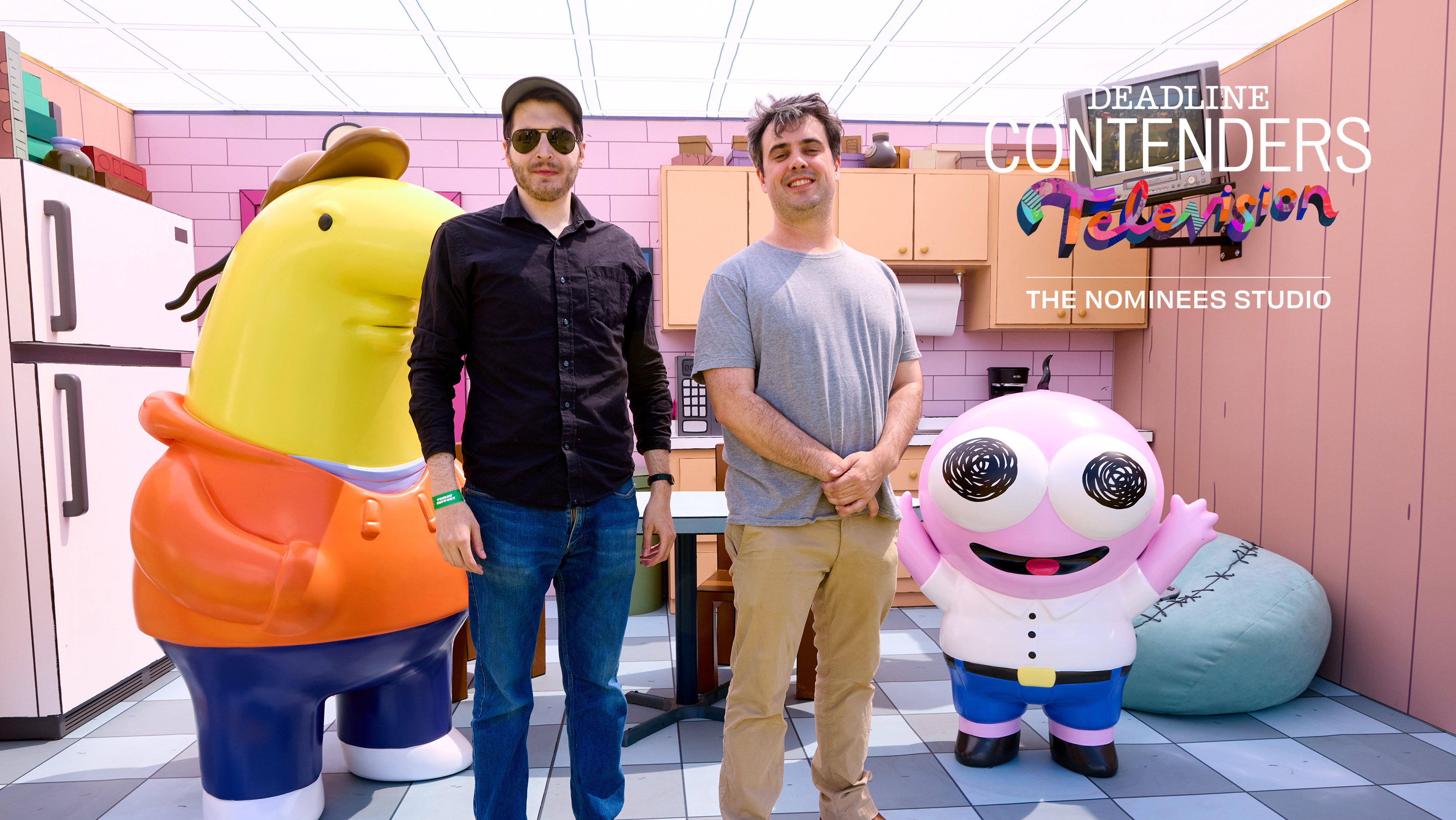 ‘Smiling Friends’ Creators Painted ‘The Office’ Alum Green, Then Sent Him Directly To A24’s ‘Primetime’ – Contenders TV Nominees Studio ‘Smiling Friends’ Creators Painted ‘The Office’ Alum Green, Then Sent Him Directly To A24’s ‘Primetime’ – Contenders TV Nominees Studio