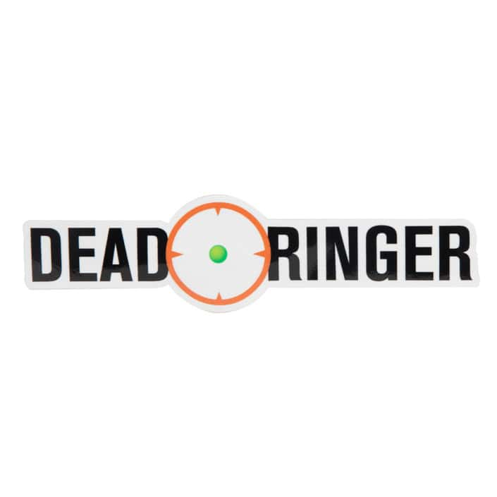 White Dead Ringer Sticker Dead Ringer