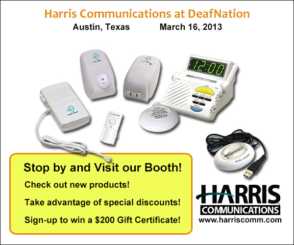 Visit Harris Communication booth at Deaf Nation Expo & Get discounts 3
