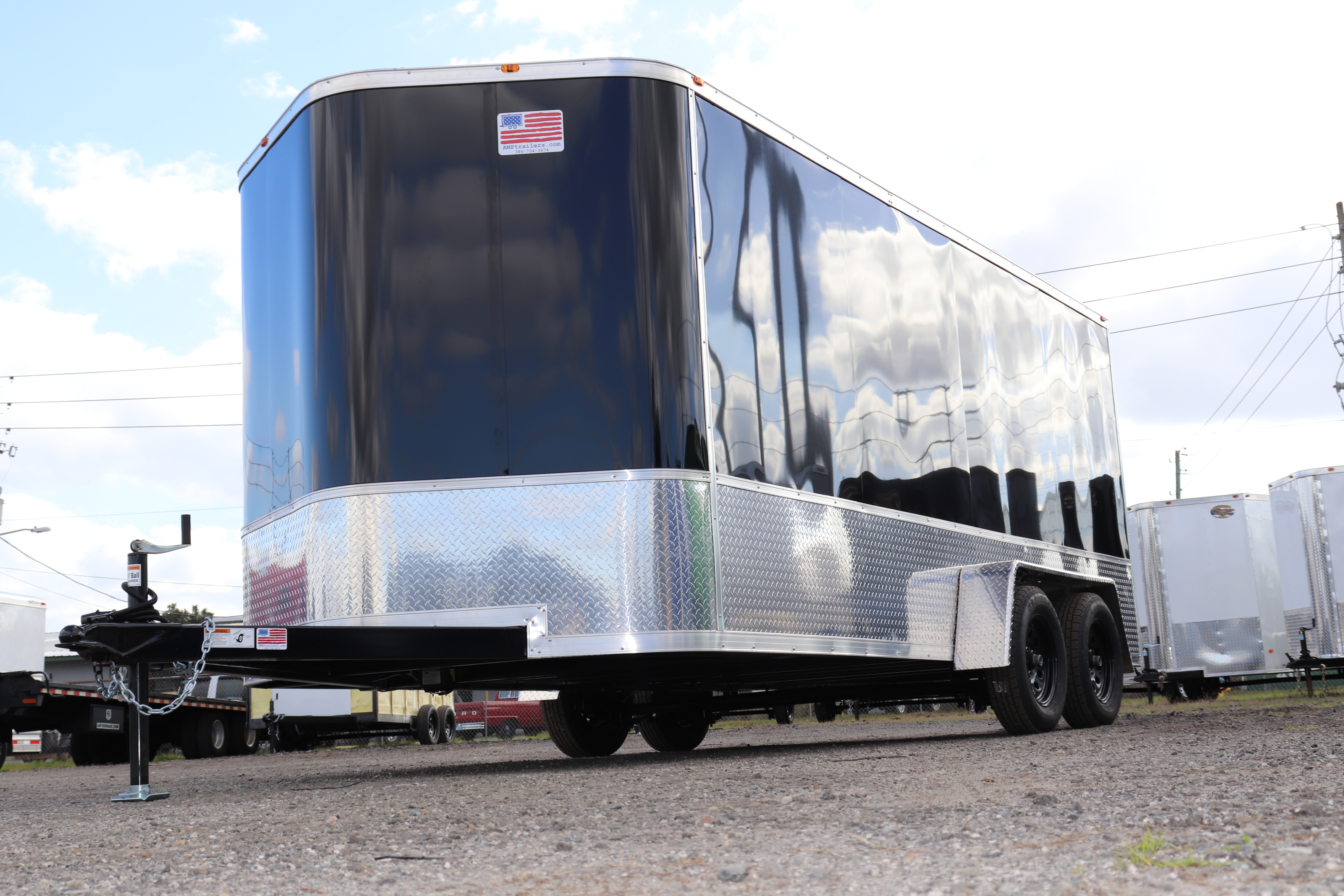 Home Amp Trailers Enclosed Cargo and landscaping trailers in DeLand FL