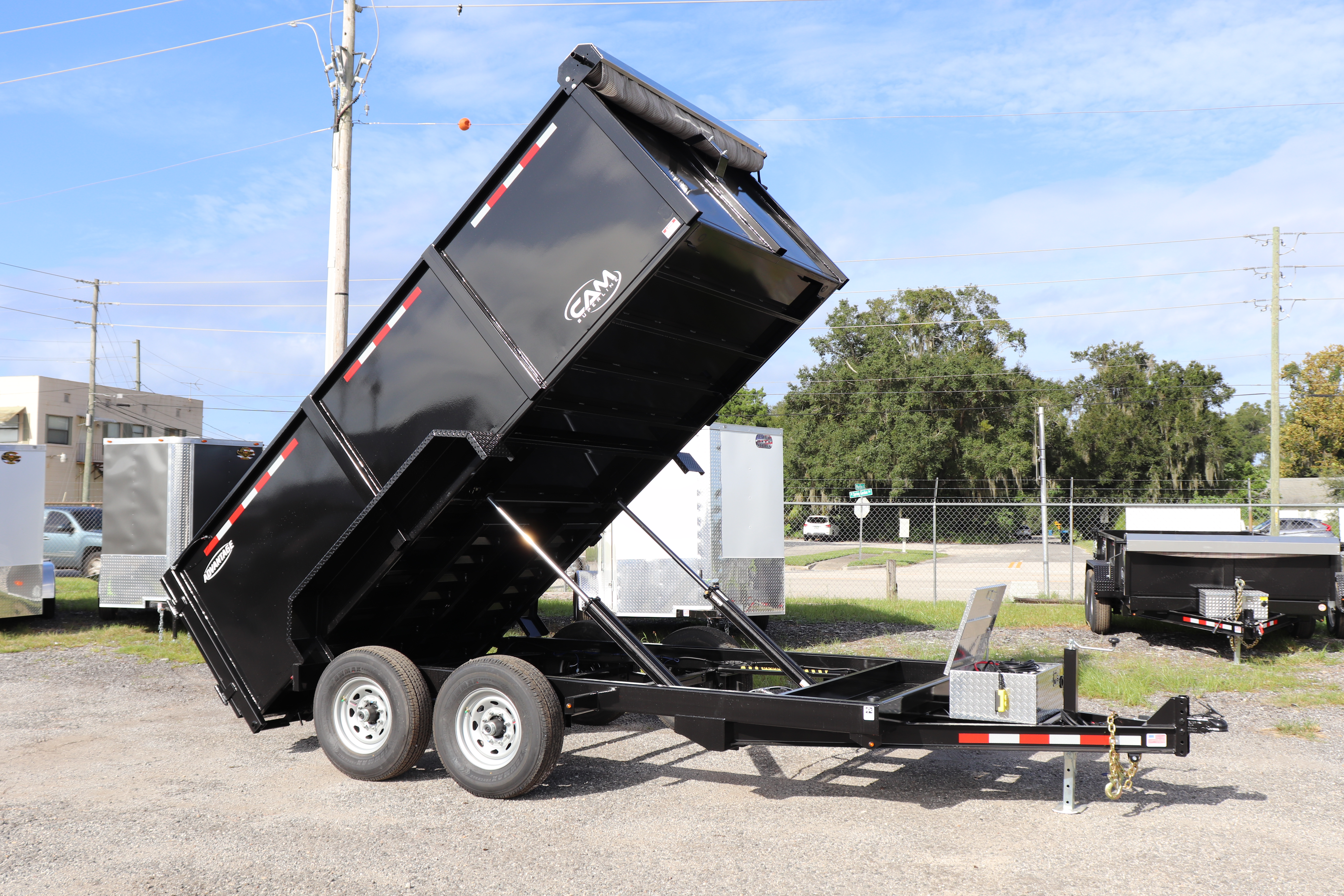 Home Amp Trailers Enclosed Cargo and landscaping trailers in DeLand FL