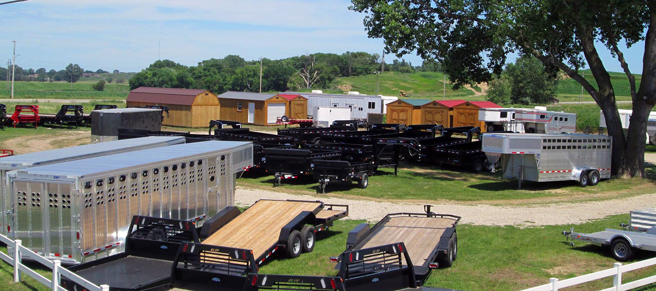 Home Trailers in Sioux City, IA Flatbed, Dump and Cargo trailers in IA HTM Inc Trailers
