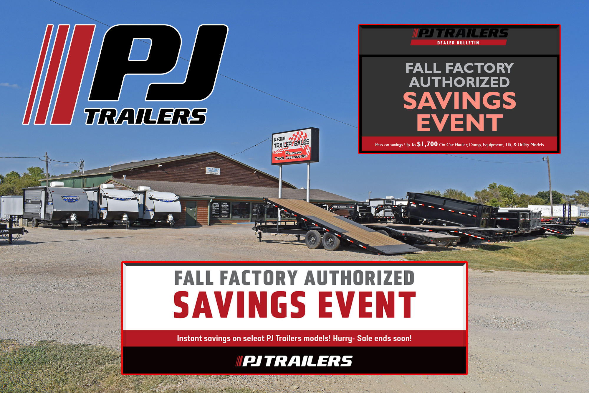 Home K Four Trailer Sales Campers, Dump Open Utility Equipment and