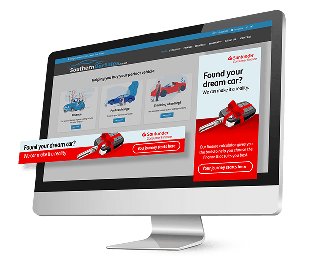 Digital Banners Santander Consumer Finance