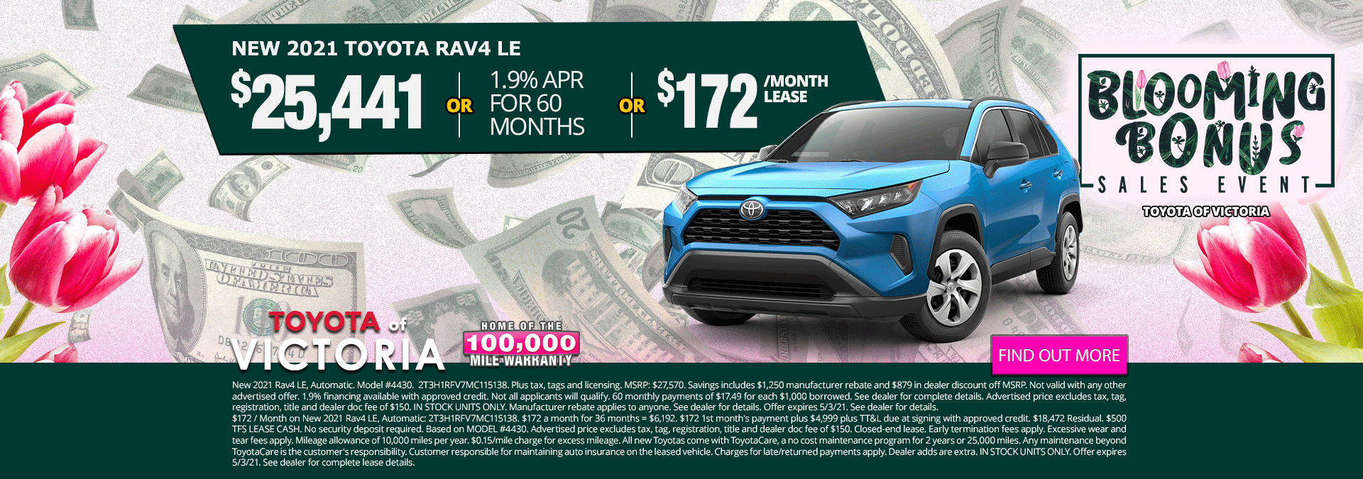 New Toyota Specials near Corpus Christi Toyota of Victoria