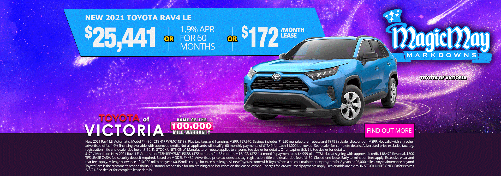 New Toyota Specials near Corpus Christi Toyota of Victoria