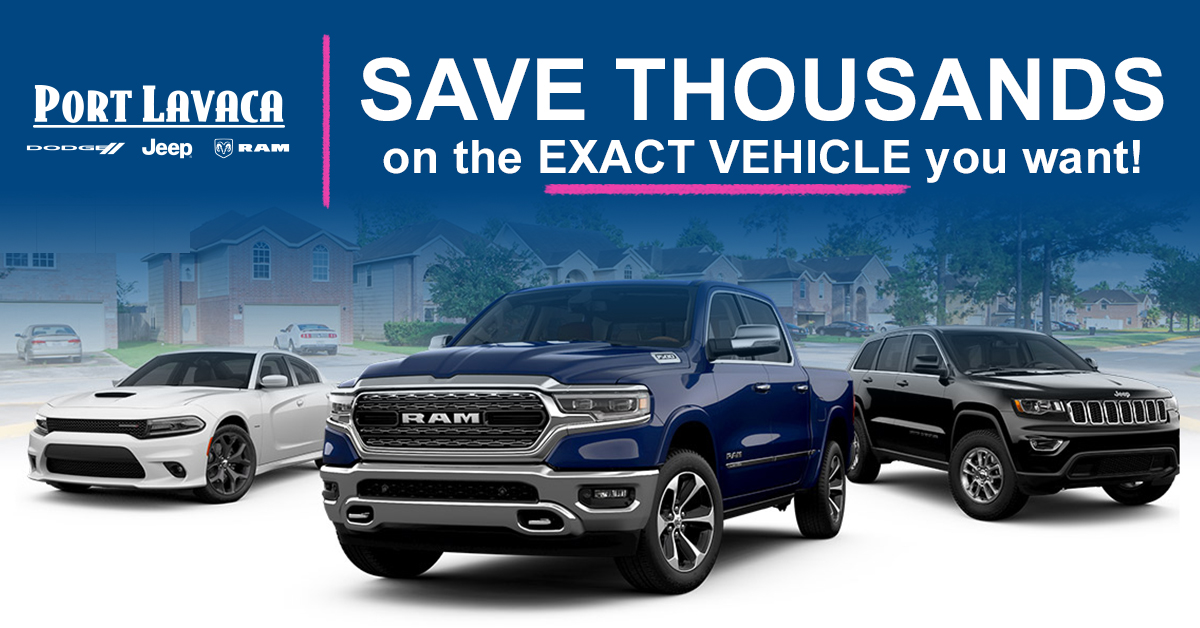 Custom Order Your New Dodge I Port Lavaca Chrysler Dodge