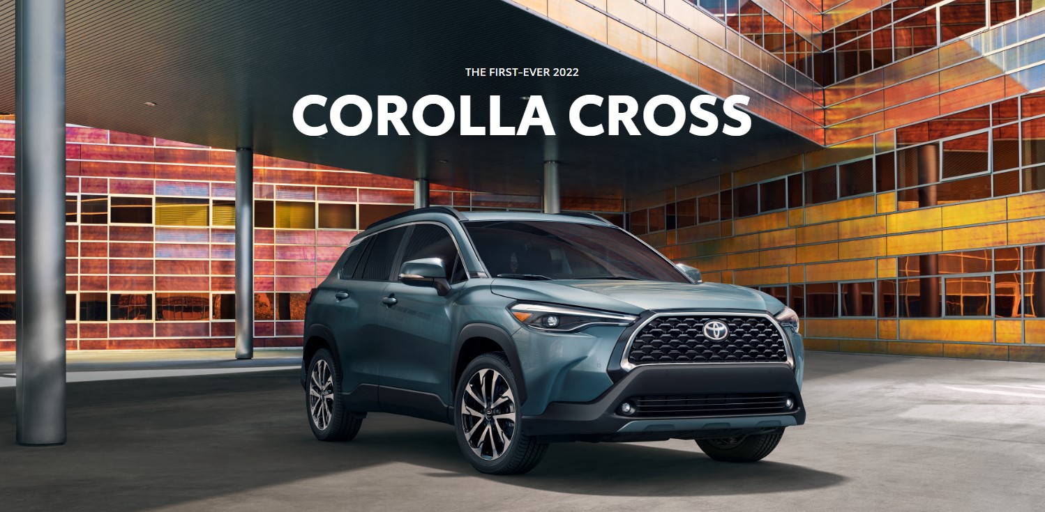 All new 2022 Toyota Corolla Cross at Gault Toyota in Endicott NY, near