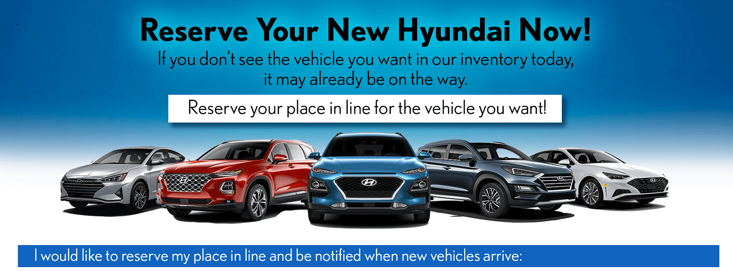 Reserve Your New Hyundai at Pohanka Hyundai in Capitol Heights