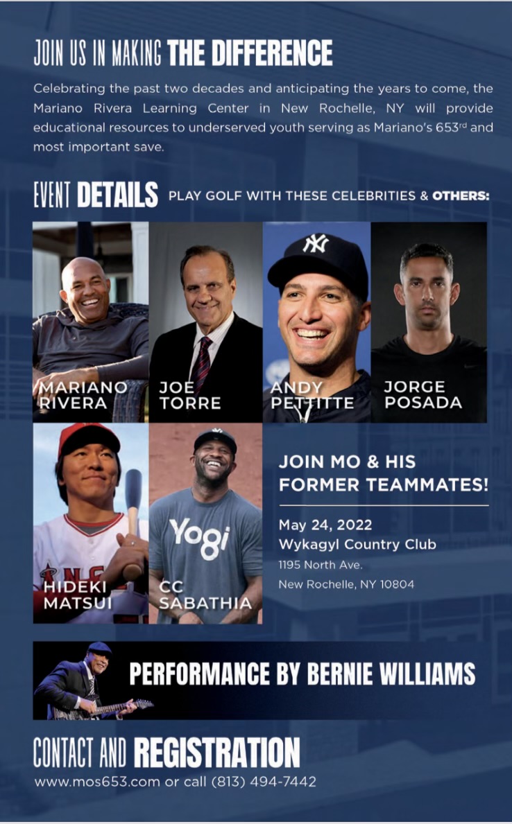 Mariano Rivera Celebrity Golf Benefit Rivera Toyota of Mt.Kisco