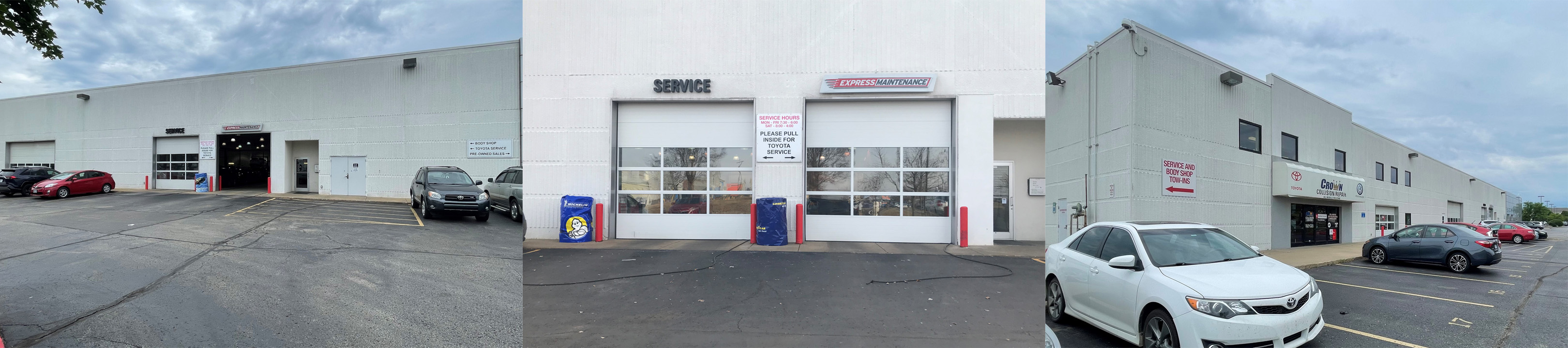 Service Department Pictures Crown Toyota of Lawrence