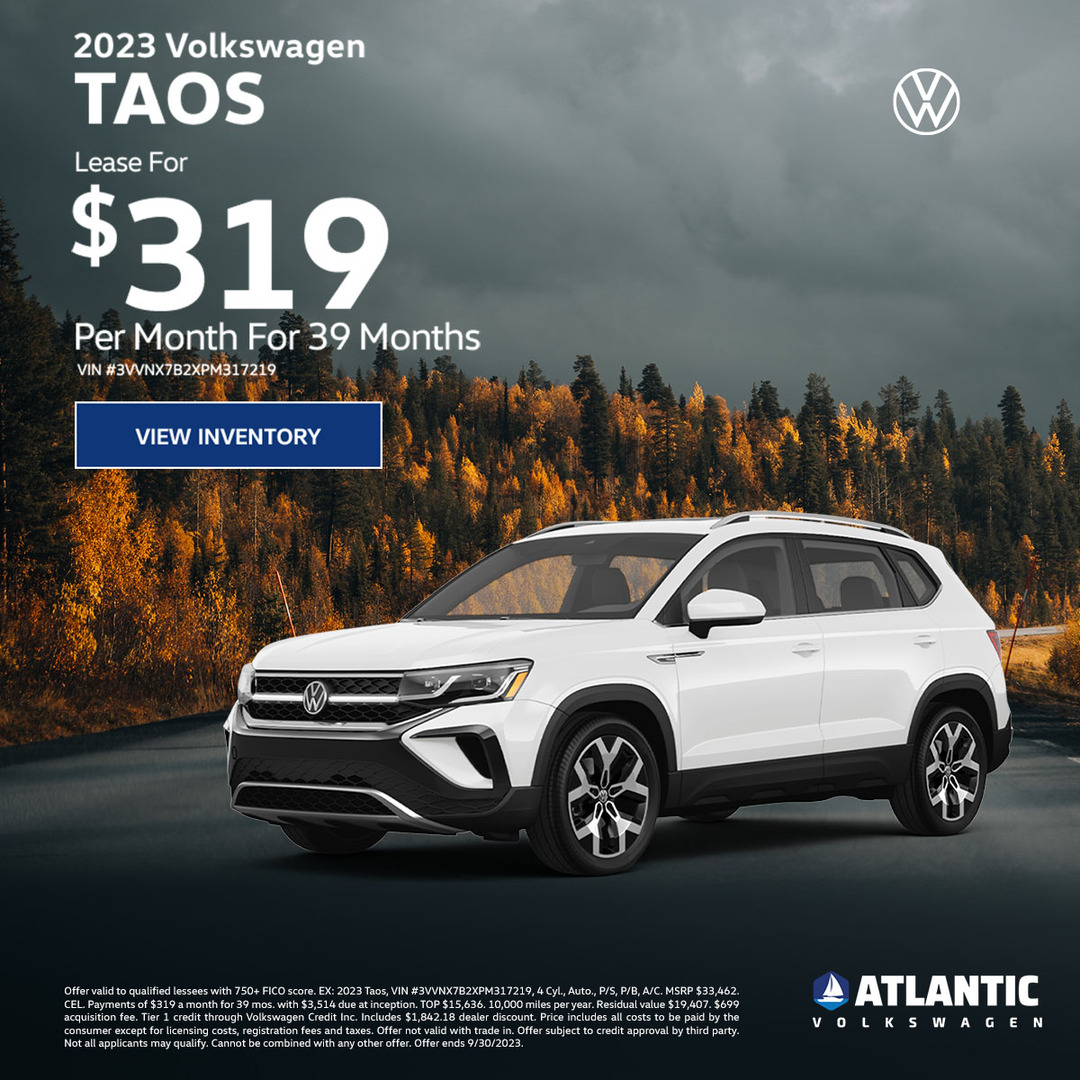 New Vehicle Specials Atlantic Volkswagen Egg Harbor