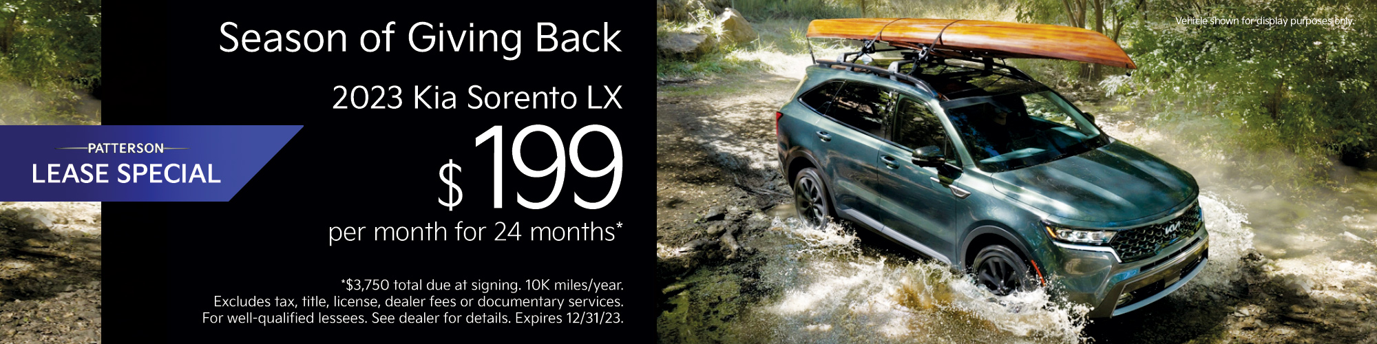 Season of Giving Back at Mission Viejo Kia