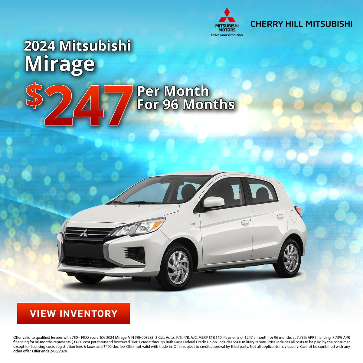 New Vehicle Specials Cherry Hill Mitsubishi Dealership
