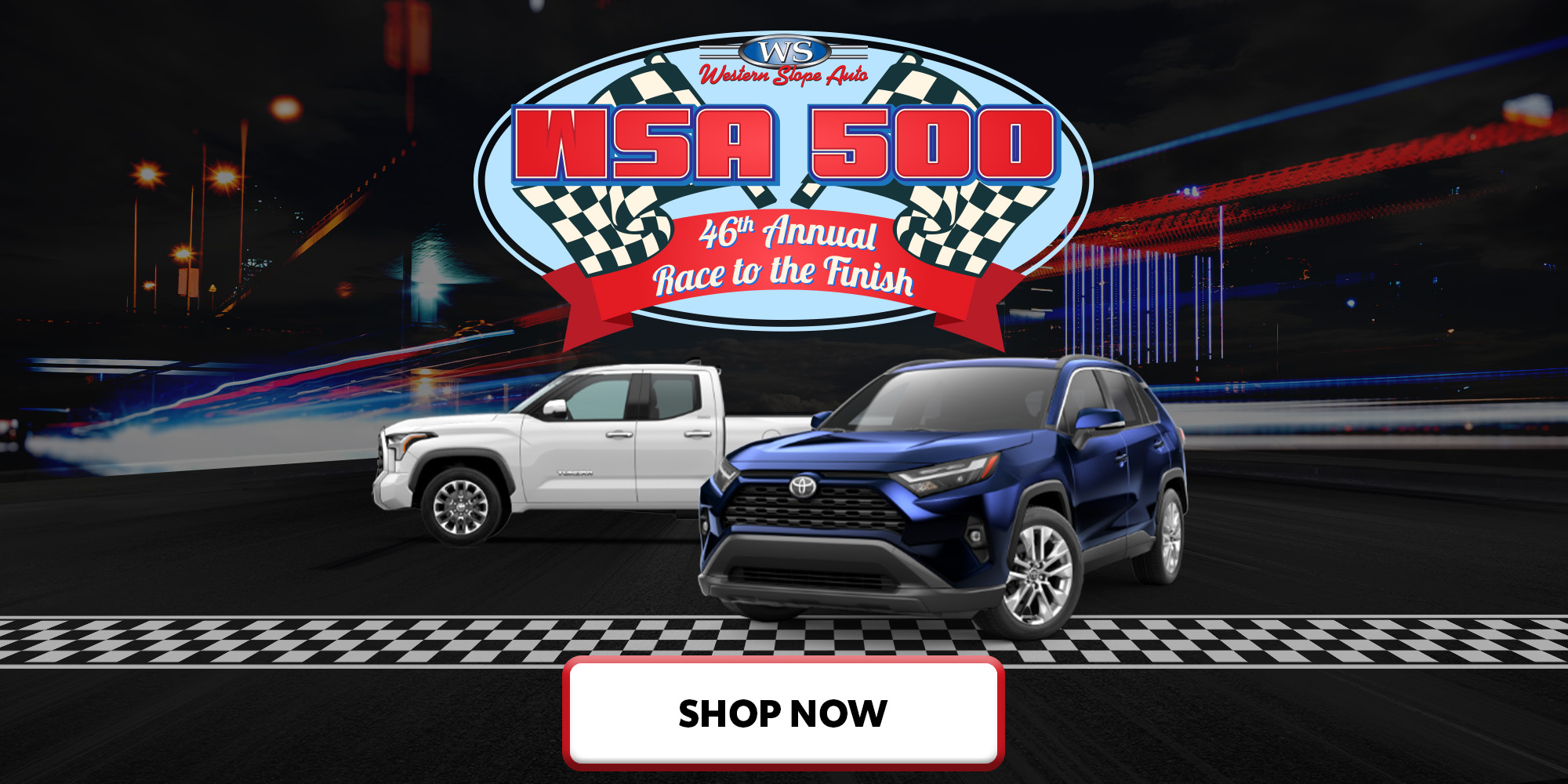 WSA Race to 500 New Inventory Western Slope Toyota