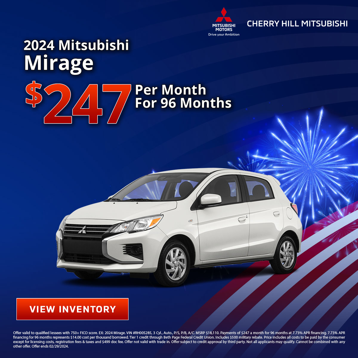 New Vehicle Specials Cherry Hill Mitsubishi Dealership