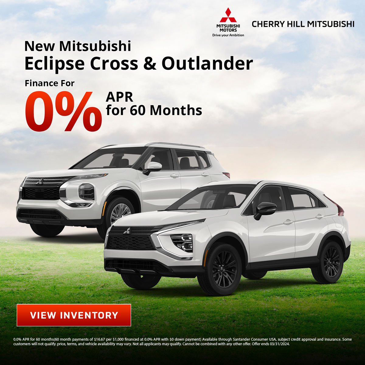 New Vehicle Specials Cherry Hill Mitsubishi Dealership