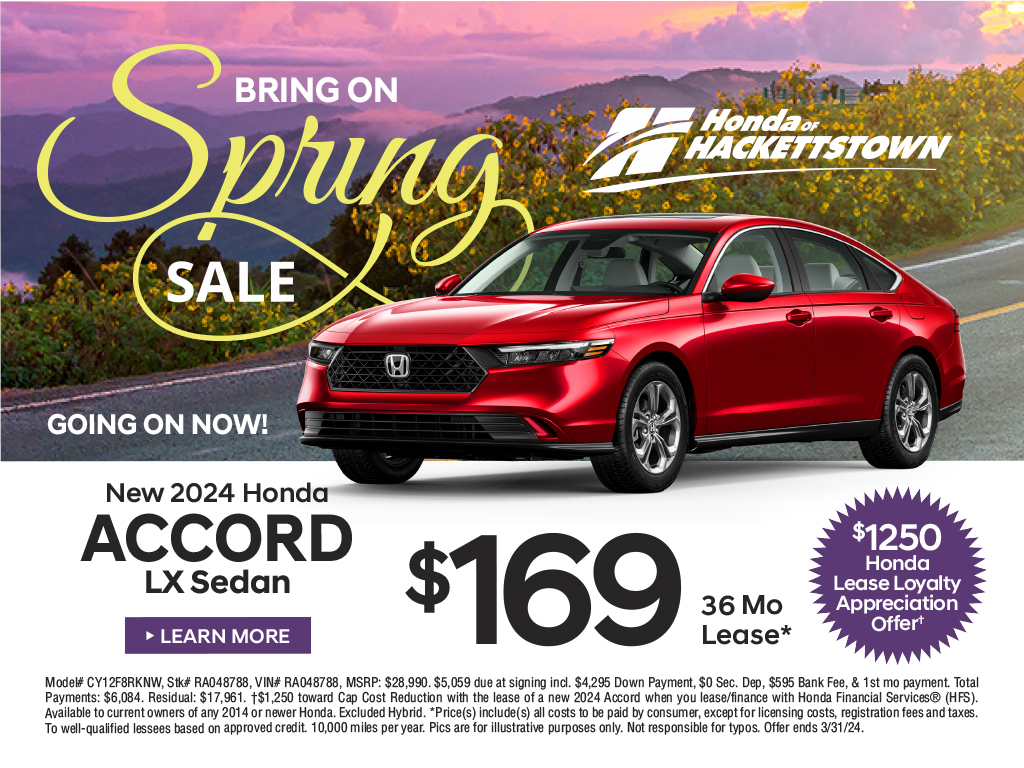 New Vehicle Specials Honda of Hackettstown