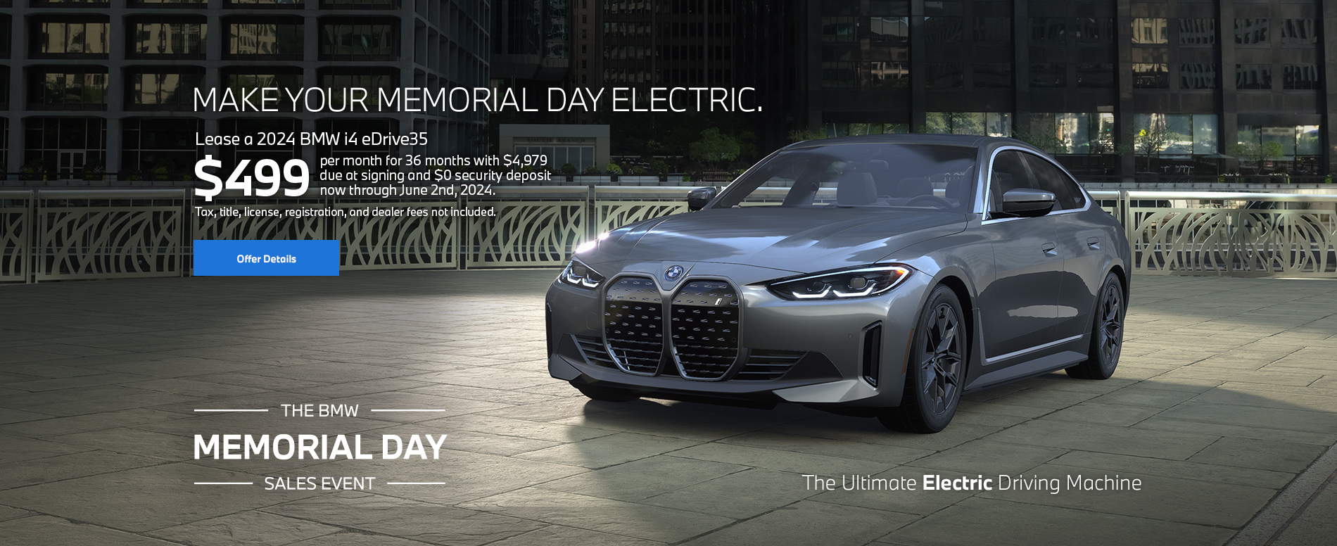 2024 BMW i4 eDRIVE35 BMW of Bloomfield