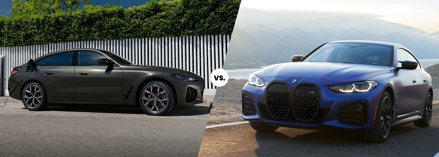 2023 BMW i4 eDrive40 vs. M50 Rallye BMW