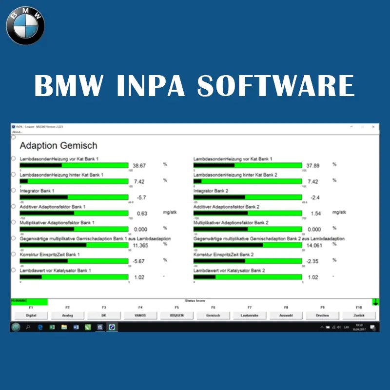 BMW INPA Full Diagnostic Software Autozpro