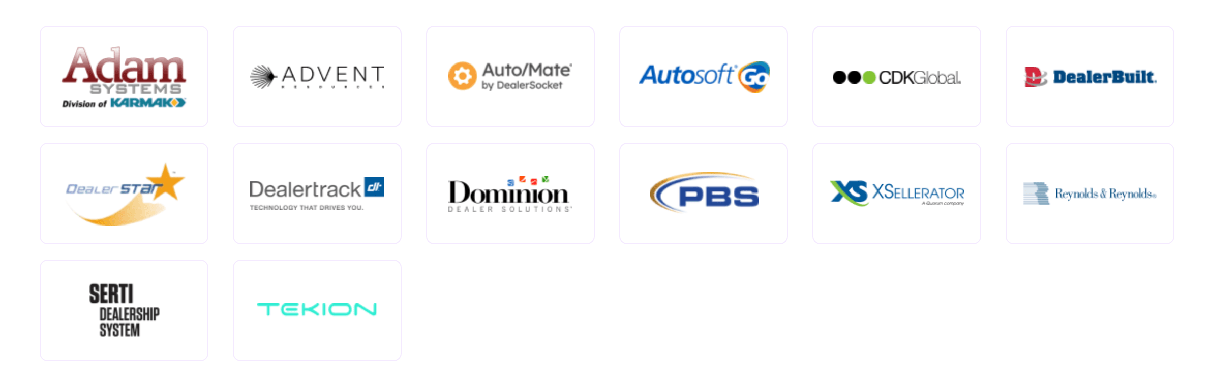 DMS Vendors (Franchised Car Dealers) Dealer Tech Nerd