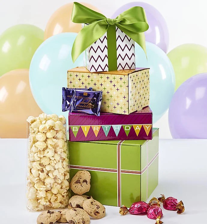 Shop for Birthday Treat Tower Gifts / Flowers / Collectibles Deals