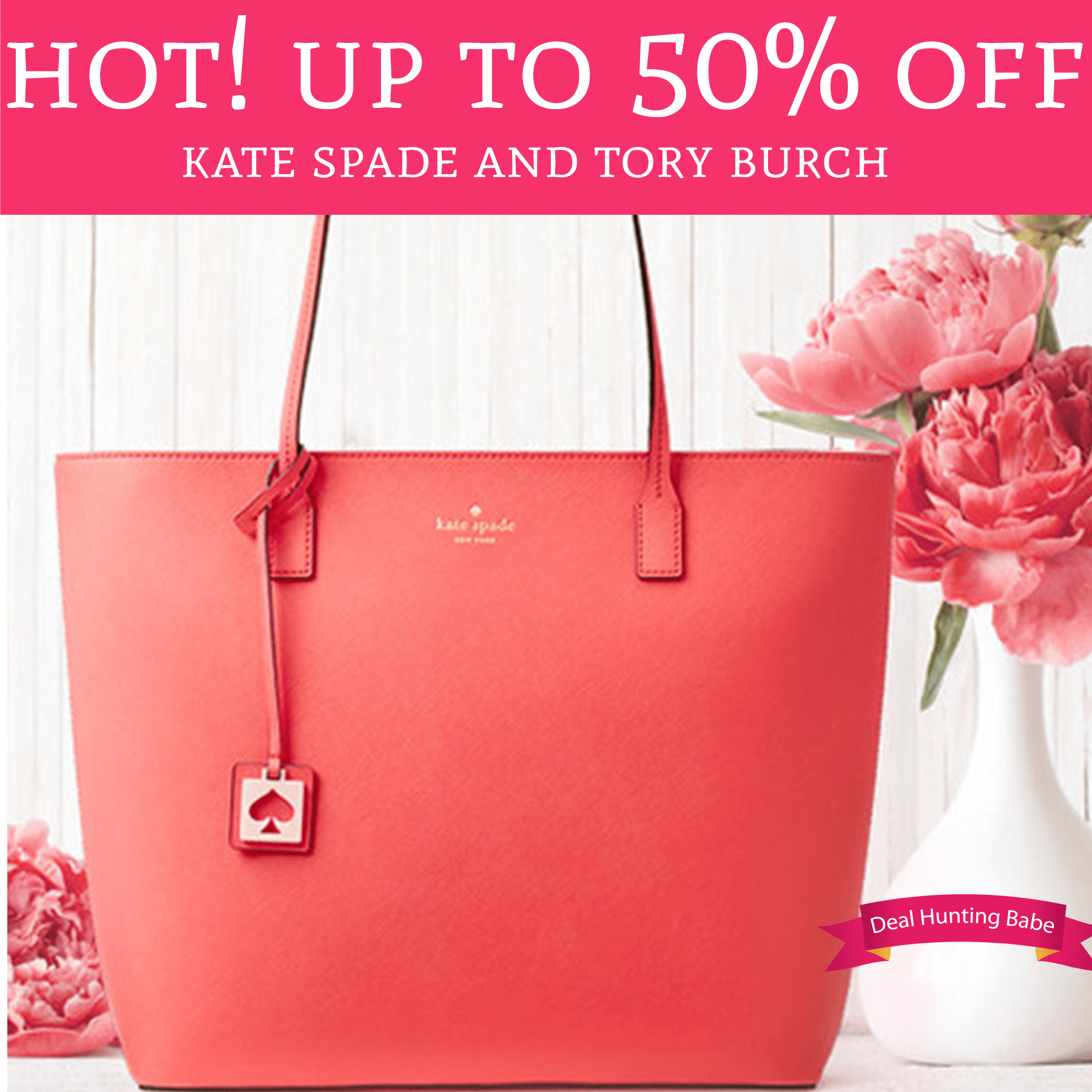 HOT! Up to 50 off Kate Spade and Tory Burch Deal Hunting Babe
