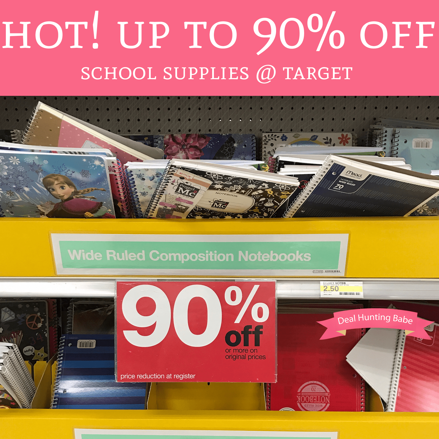HOT! Up to 90 off School Supplies Target Deal Hunting Babe